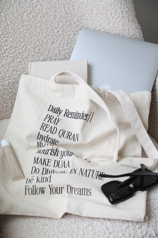 Daily Reminder Tote Bag